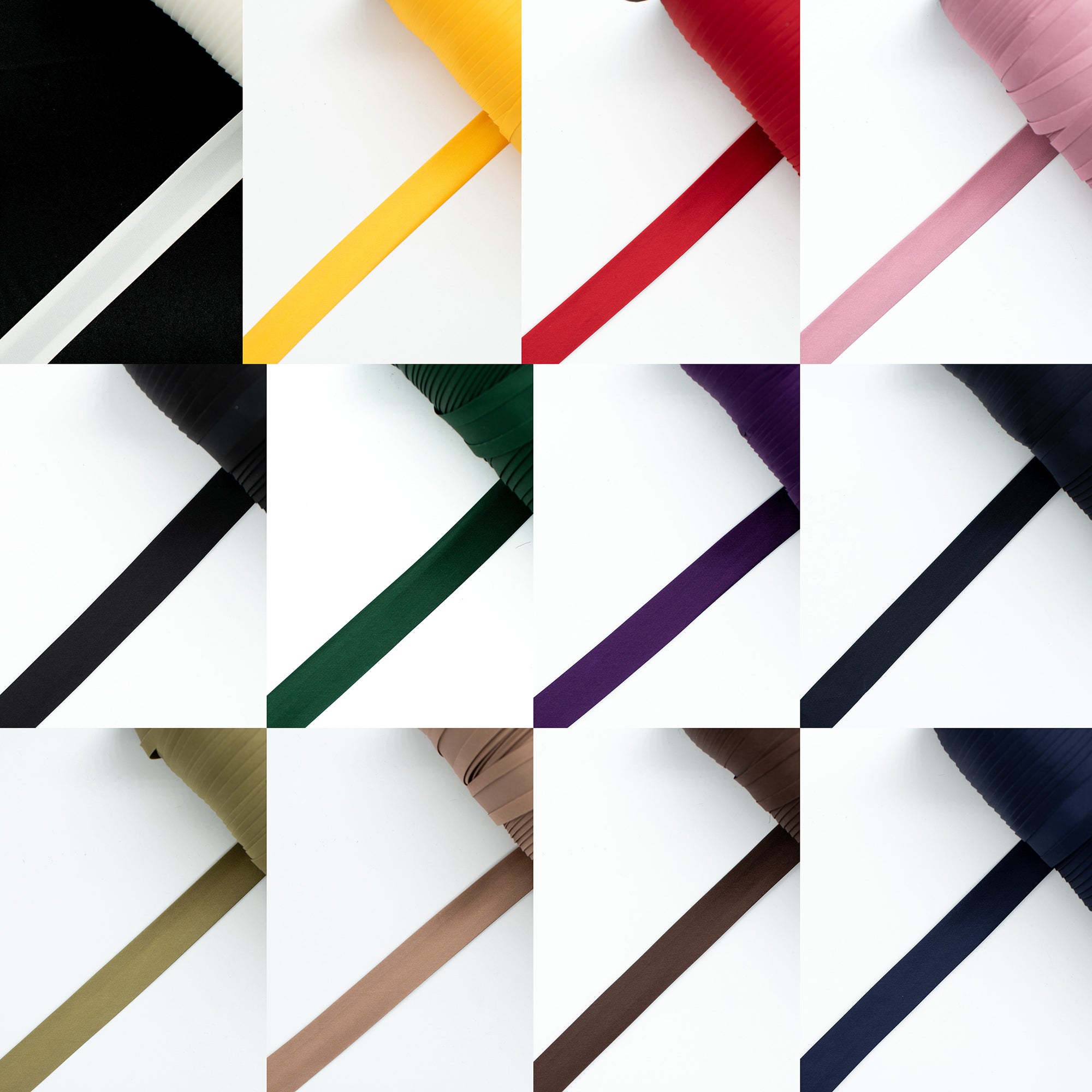 Satin Folded Bias Binding 25mm