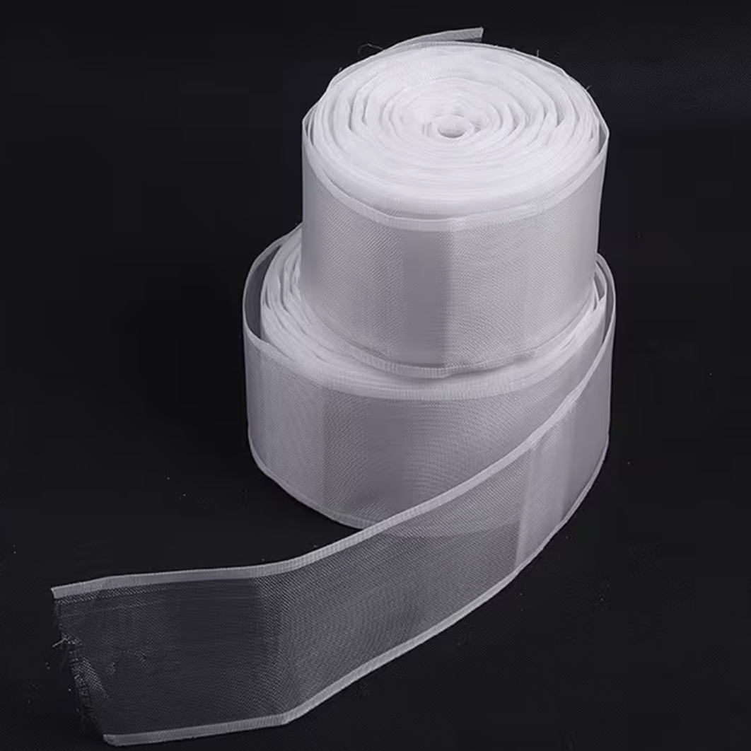 Transparent Wave - Conceal Tab Top Curtain Tape 10cm