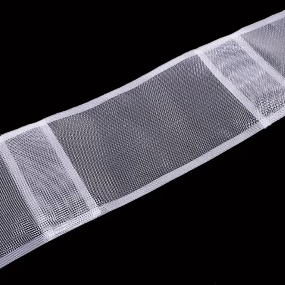Transparent Wave - Conceal Tab Top Curtain Tape 10cm