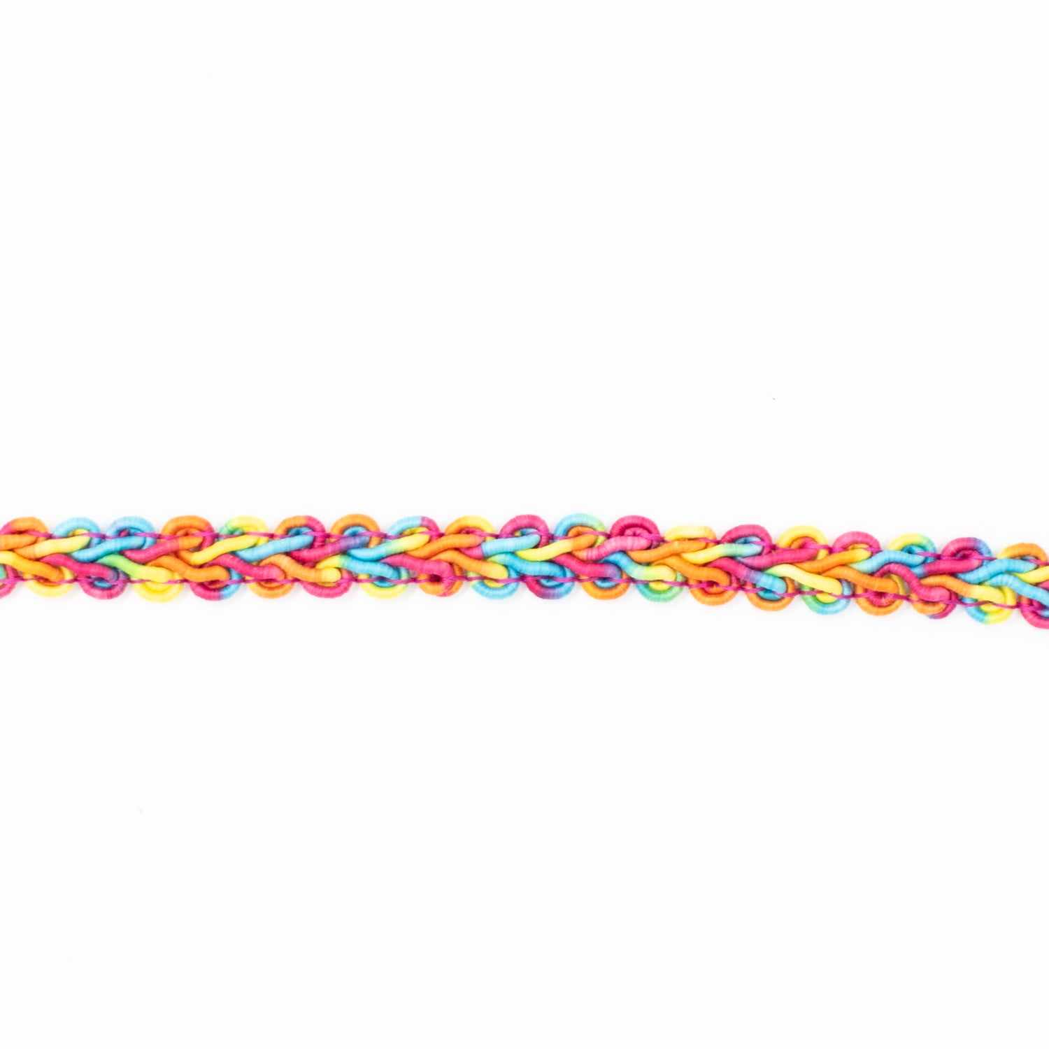 Simplicity Rainbow Scroll Braid - 10mm