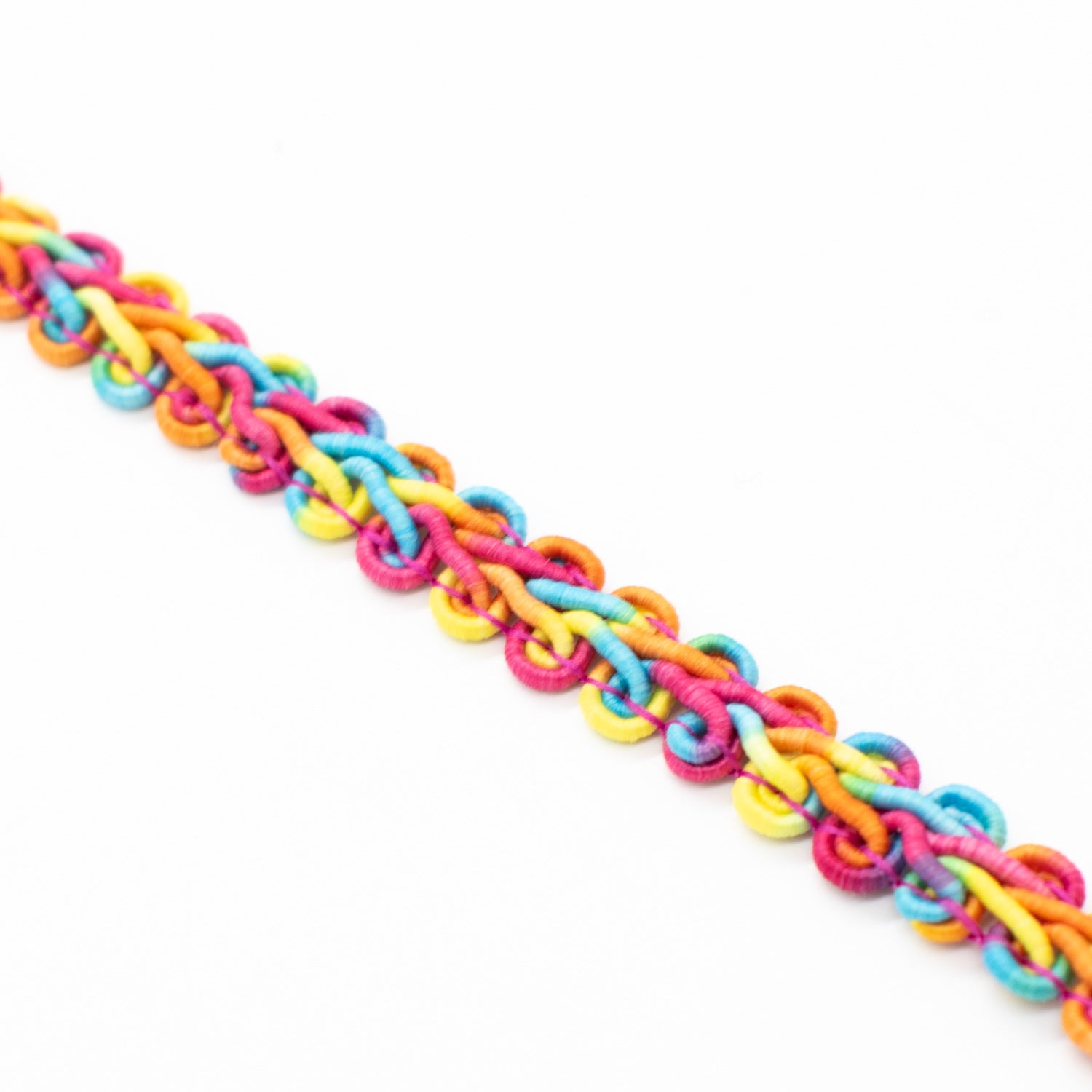 Simplicity Rainbow Scroll Braid - 10mm