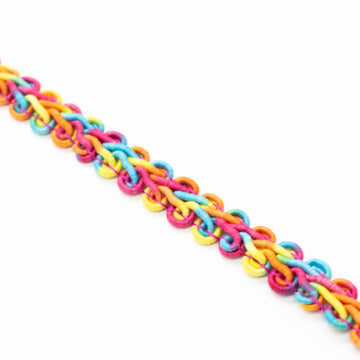 Simplicity Rainbow Scroll Braid - 10mm