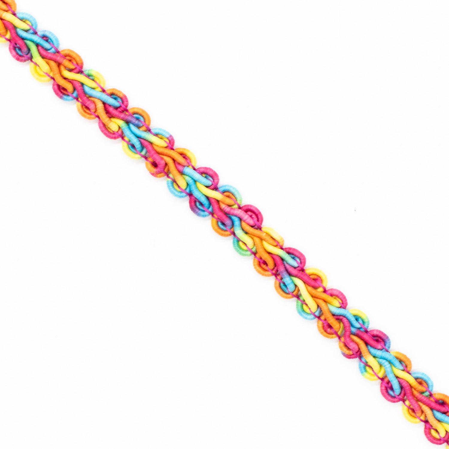 Simplicity Rainbow Scroll Braid - 10mm