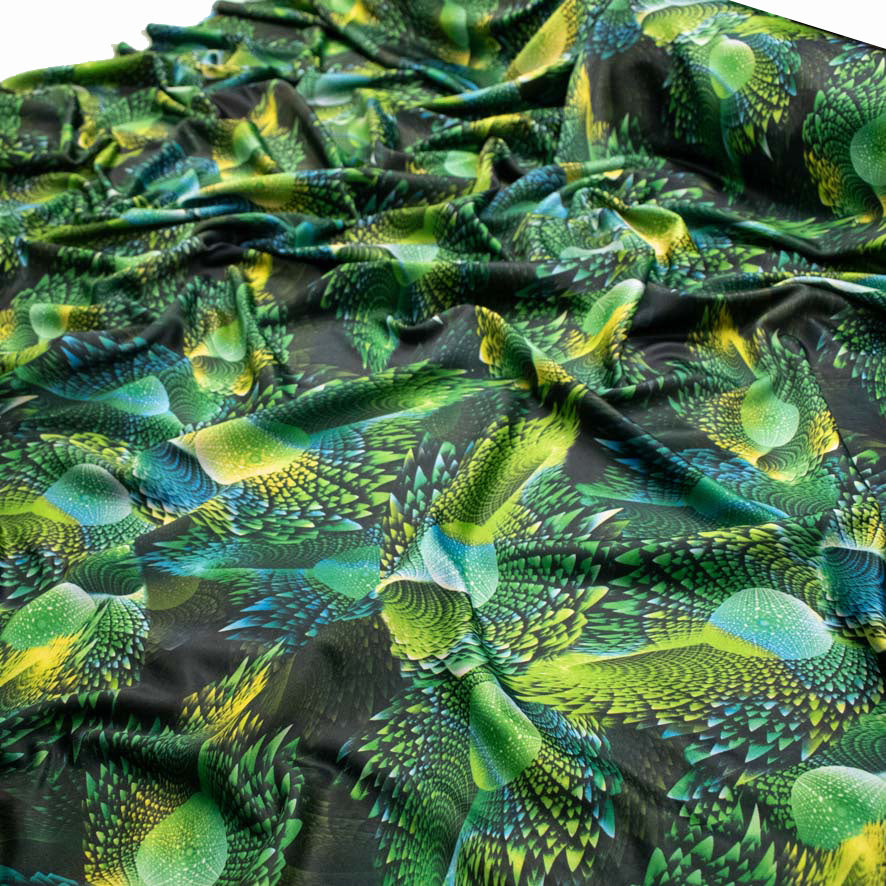 Poly Scuba Print Knit