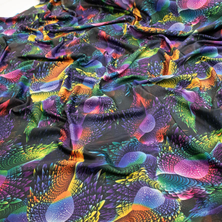 Poly Scuba Print Knit