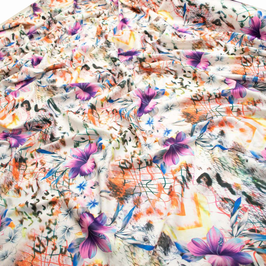 Poly Scuba Print Knit