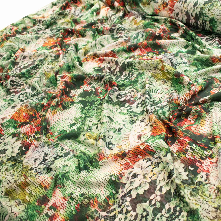 Poly Scuba Print Knit