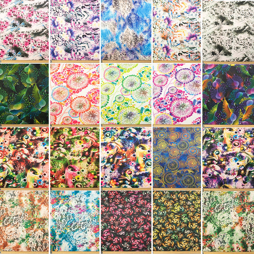 Poly Scuba Print Knit