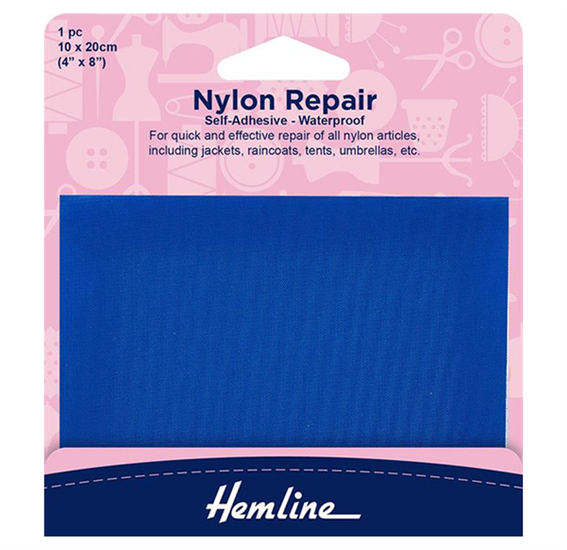 Hemline Self Adhesive Nylon Repair - ROYAL