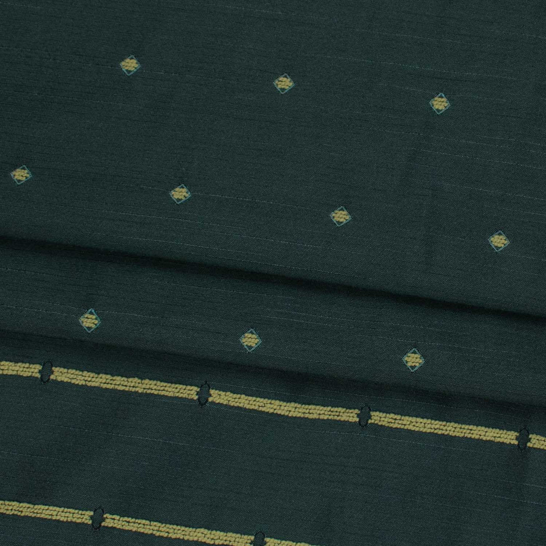 Selkon Dash-Dot Stripe Embroidery Taffeta