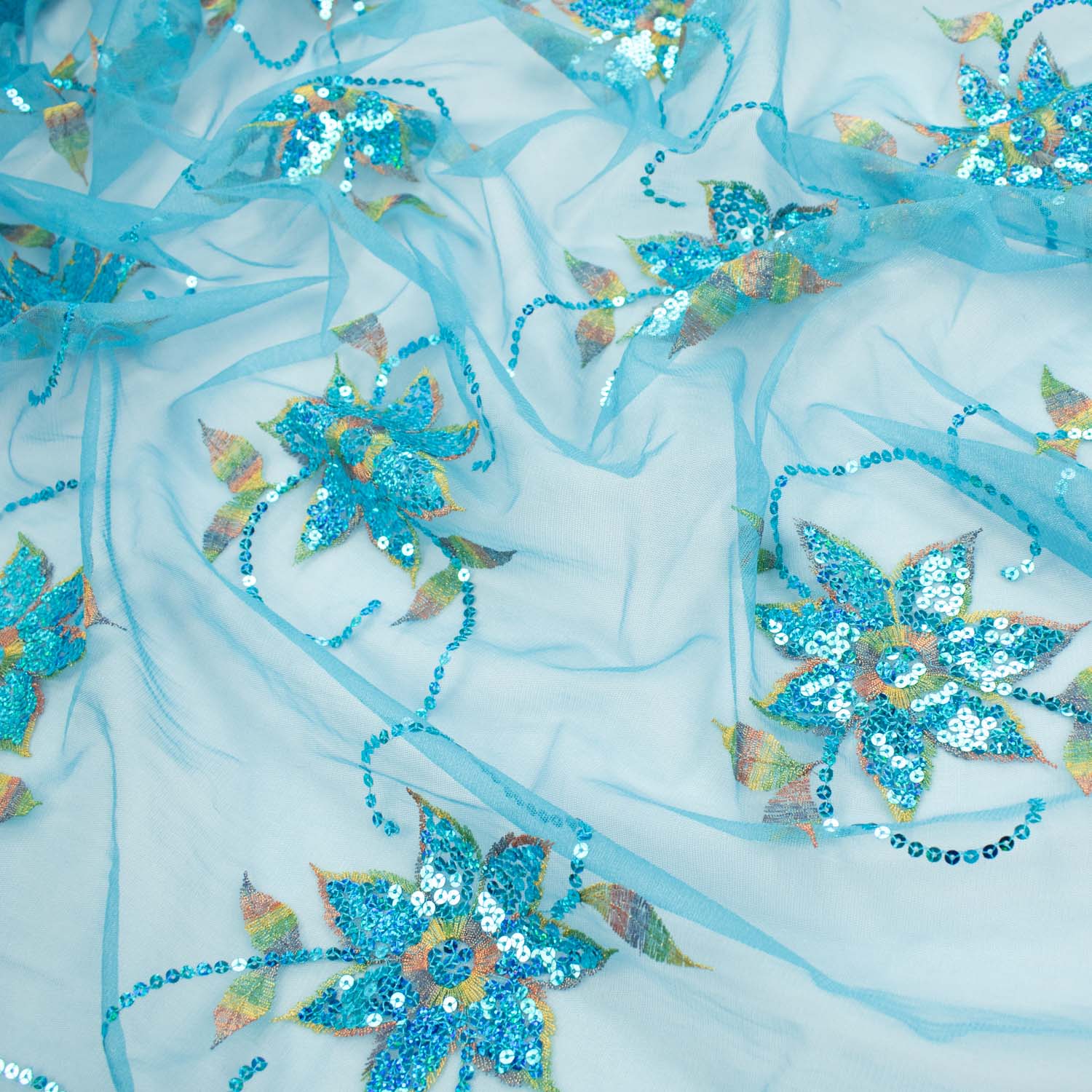 Light Sequin Tulle Lace