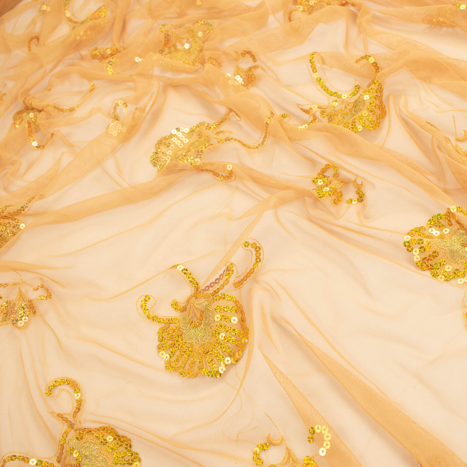 Light Sequin Tulle Lace