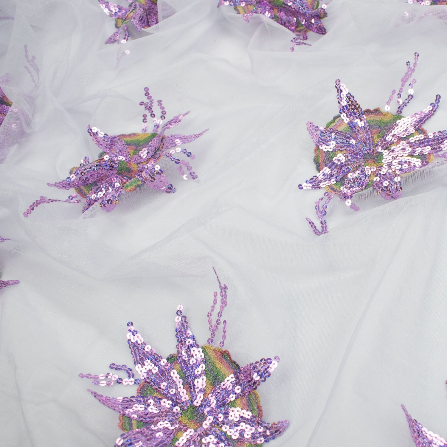 Light Sequin Tulle Lace