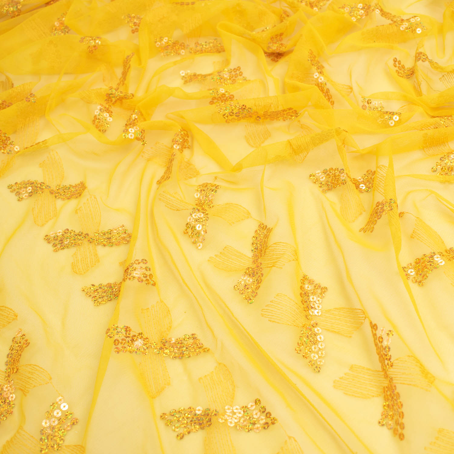 Light Sequin Tulle Lace