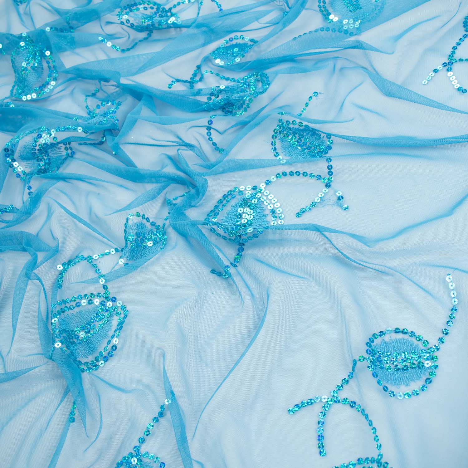 Light Sequin Tulle Lace