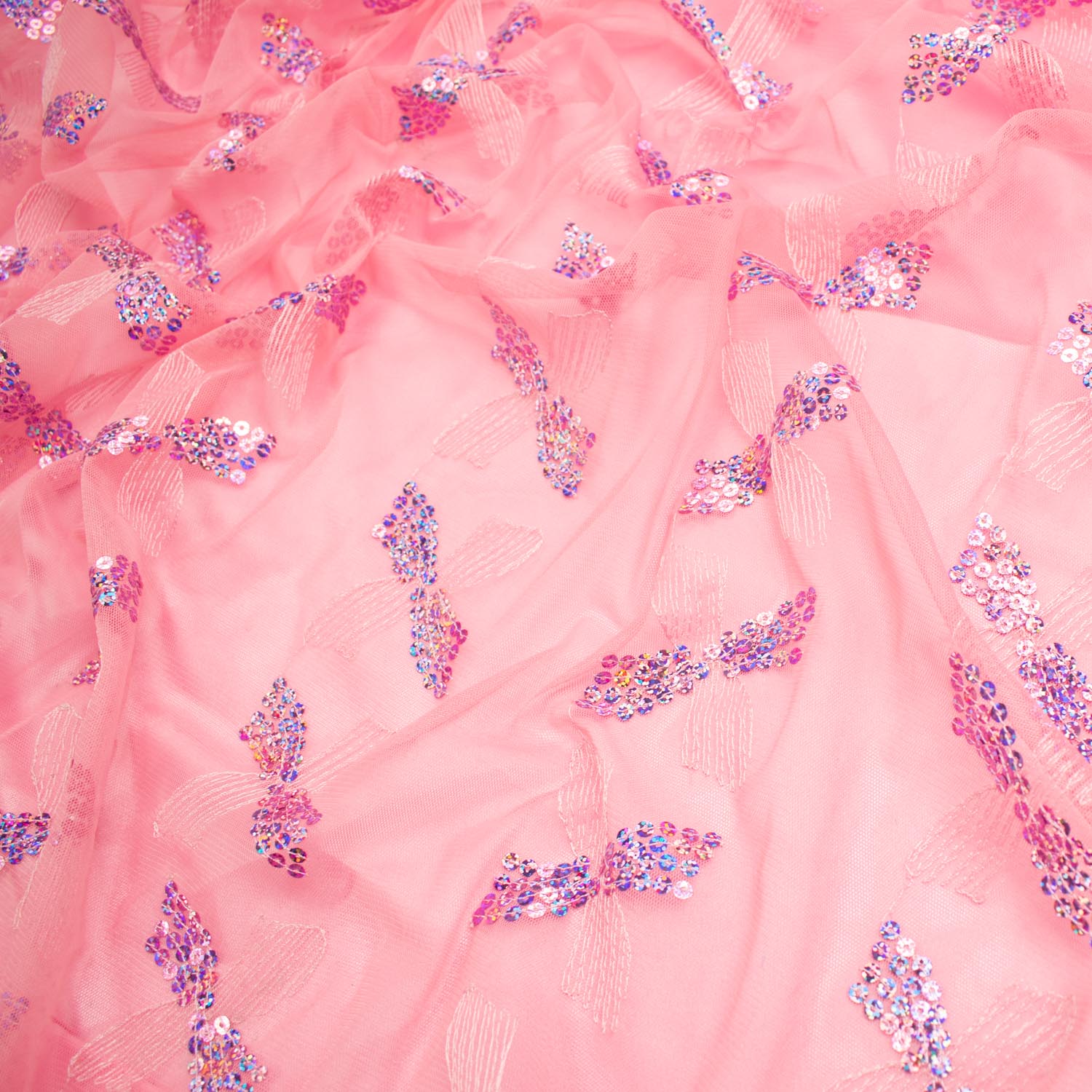 Light Sequin Tulle Lace