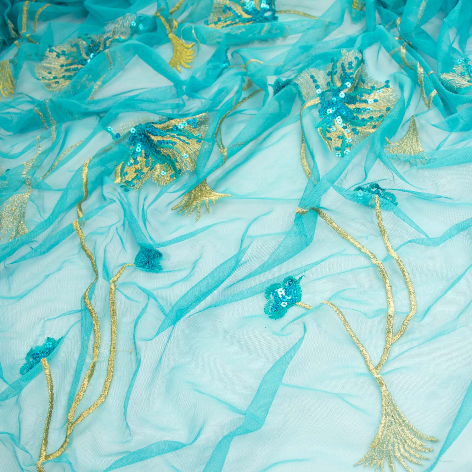 Light Sequin Tulle Lace