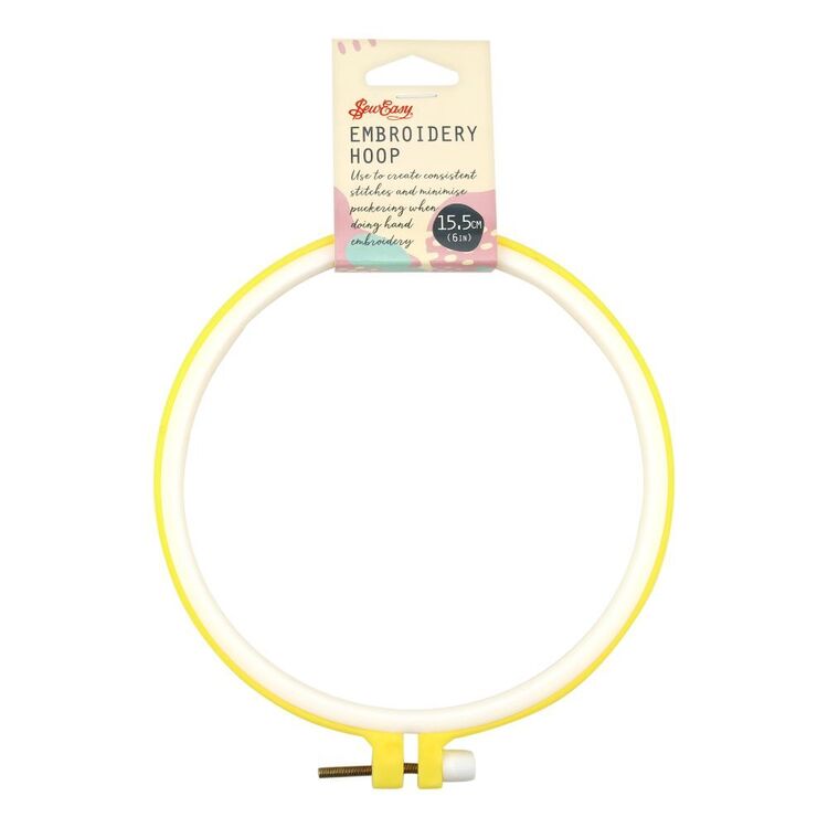Easy Hoop Sew Easy Hangsell Plastic Embroidery Hoop – Homecraft Textiles
