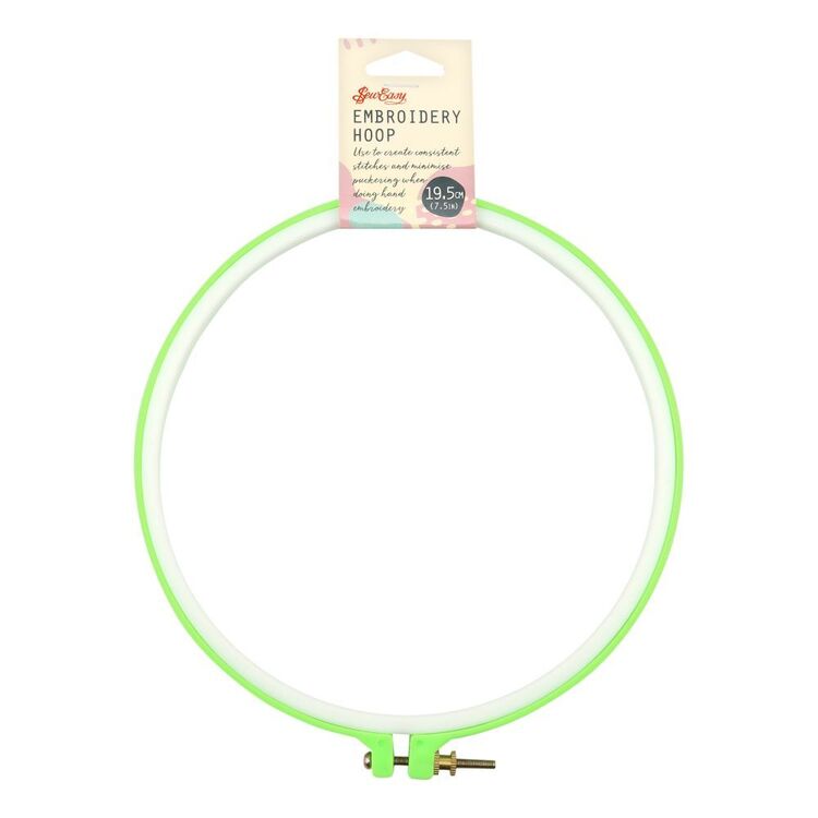 Easy Hoop Sew Easy Hangsell Plastic Embroidery Hoop – Homecraft Textiles
