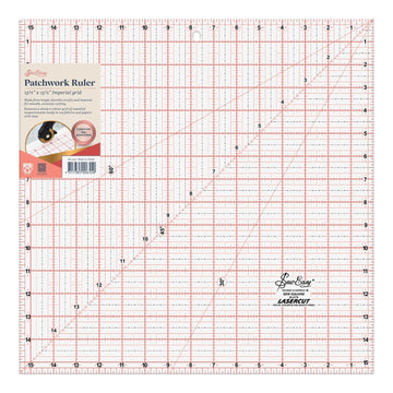 Sew Easy Quilting Patchwork Square Ruler 15.5" x 15.5"