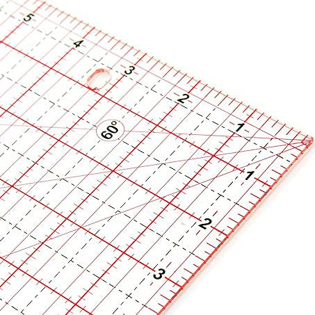 Sew Easy Quilting Patchwork Ruler 12" x 6.5"