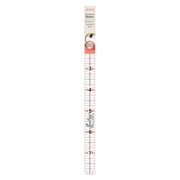 Sew Easy Quilting Patchwork Ruler 8" x 0.5" Imperial