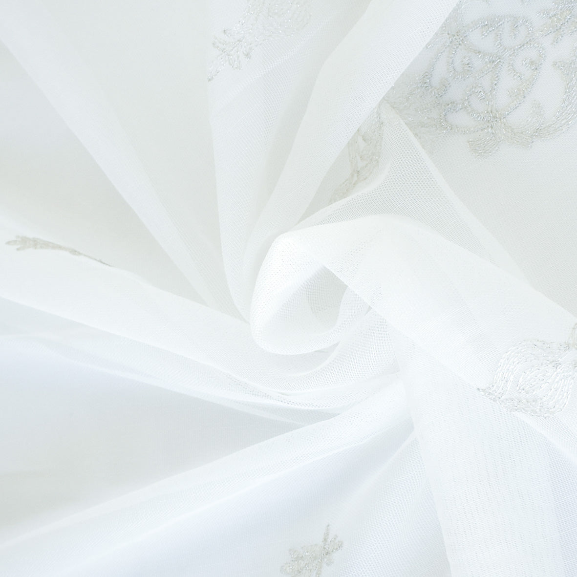 Versailles Collection Embroidered Curtaining Sheers Design-5 Baroque Lace Border