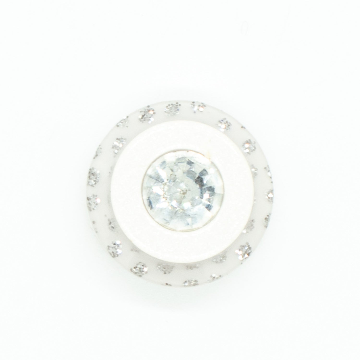 Shiny Sparkling Diamond Shank Button