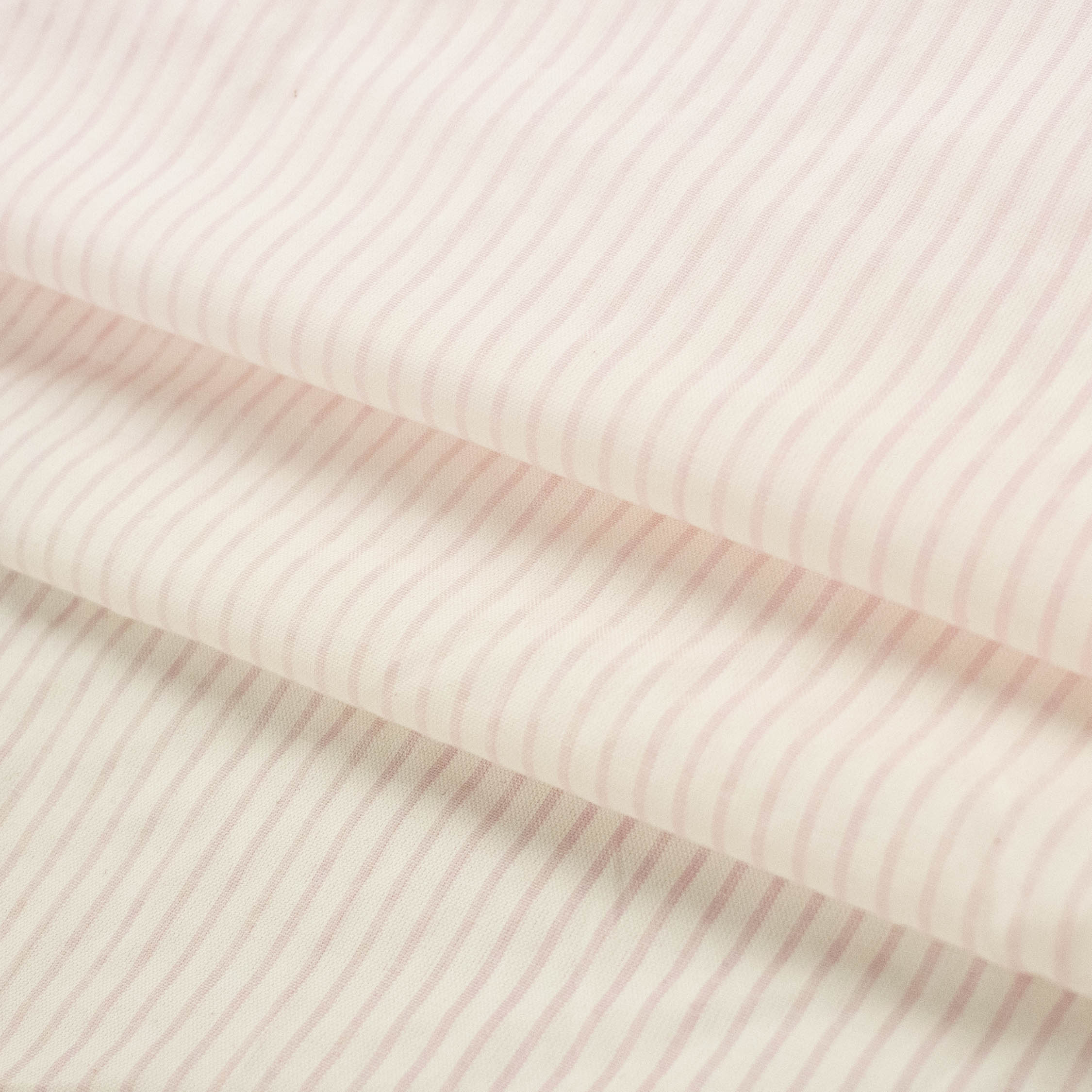 Printed Shirting 150cm Design-20 Baby Pink Stripes