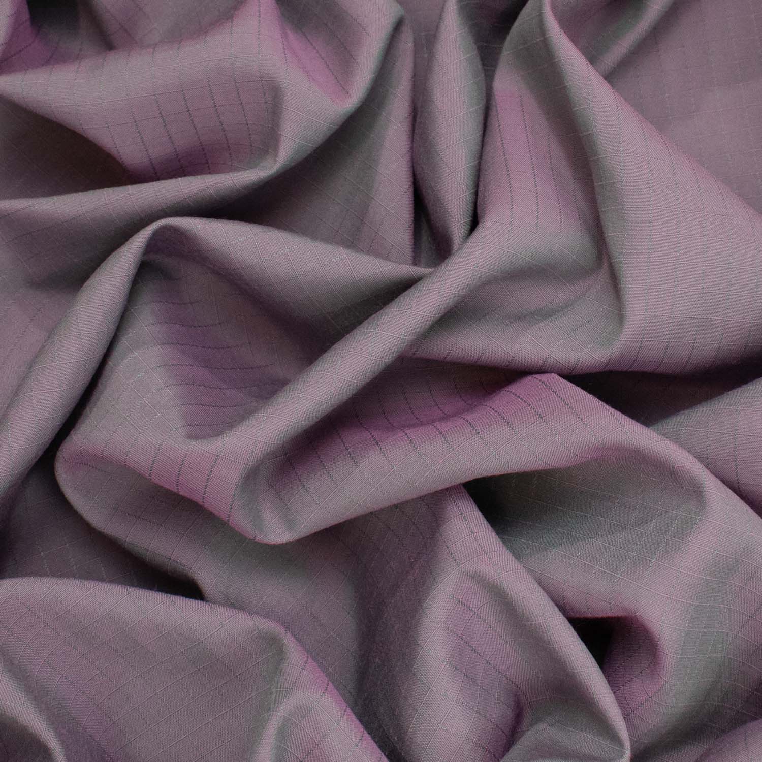 Small Check Shot Taffeta 150cm