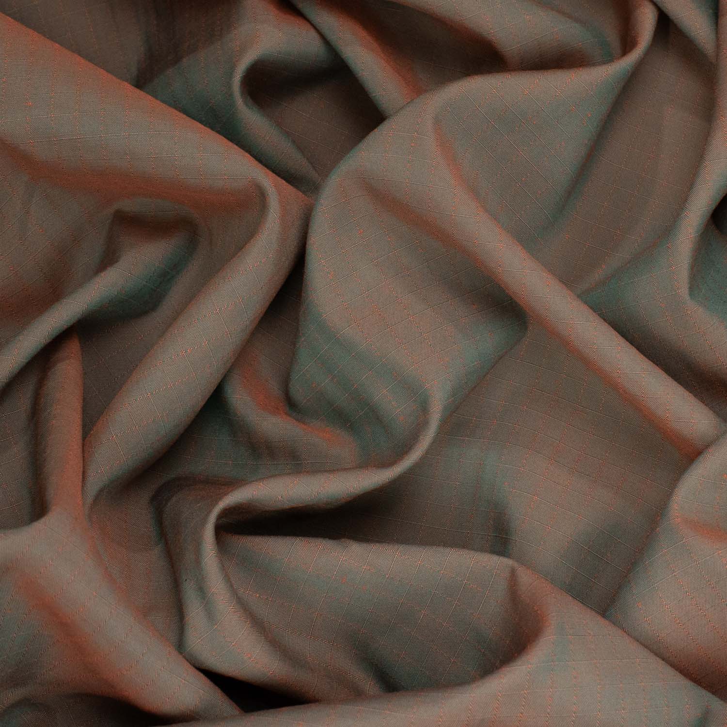 Small Check Shot Taffeta 150cm