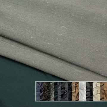 Silk Look Blackout Weave Backed Curtaining