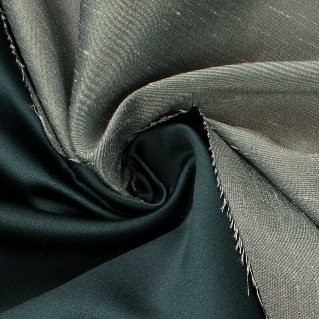 Silk Look Blackout Weave Backed Curtaining