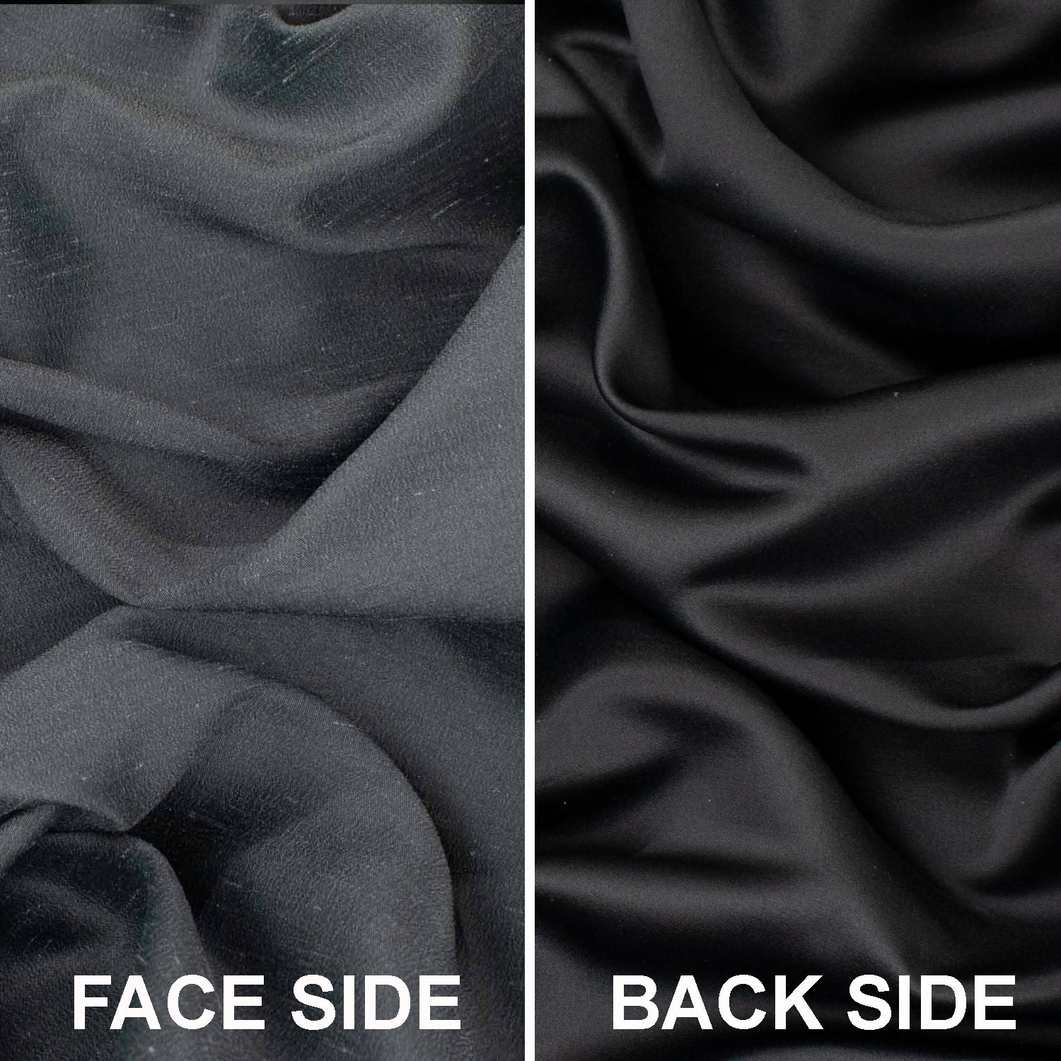 Silk Look Blackout Weave Backed Curtaining