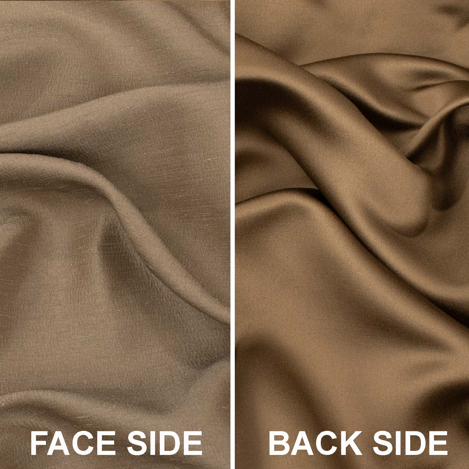 Silk Look Blackout Weave Backed Curtaining