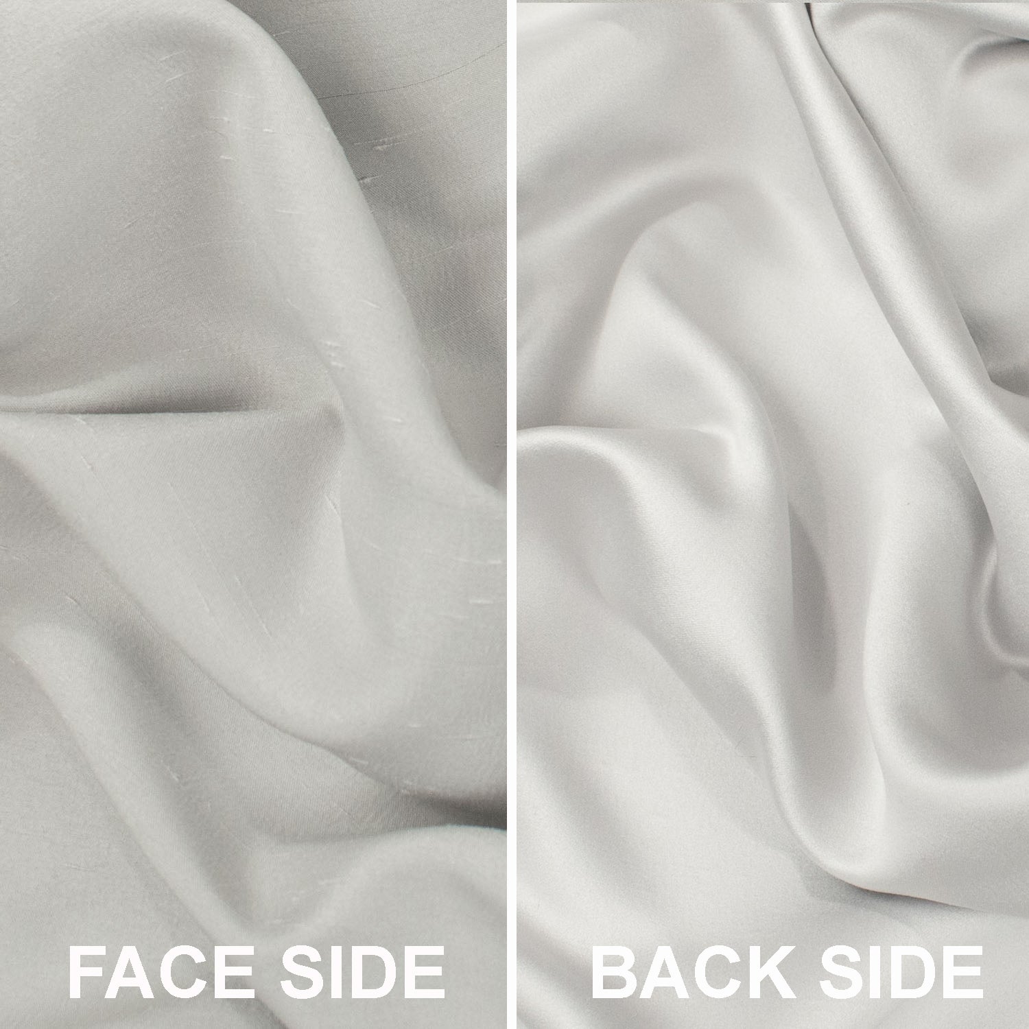 Silk Look Blackout Weave Backed Curtaining