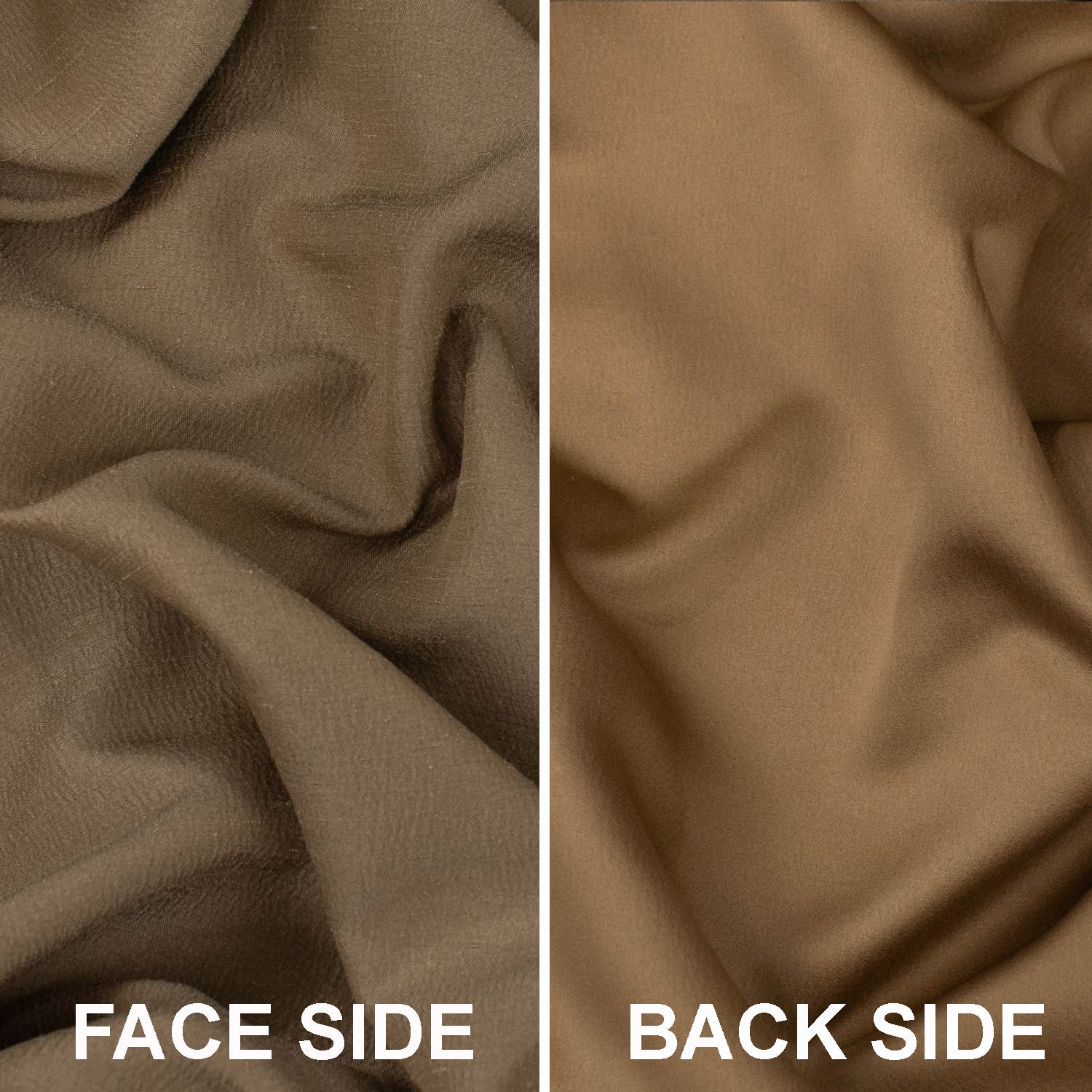 Silk Look Blackout Weave Backed Curtaining