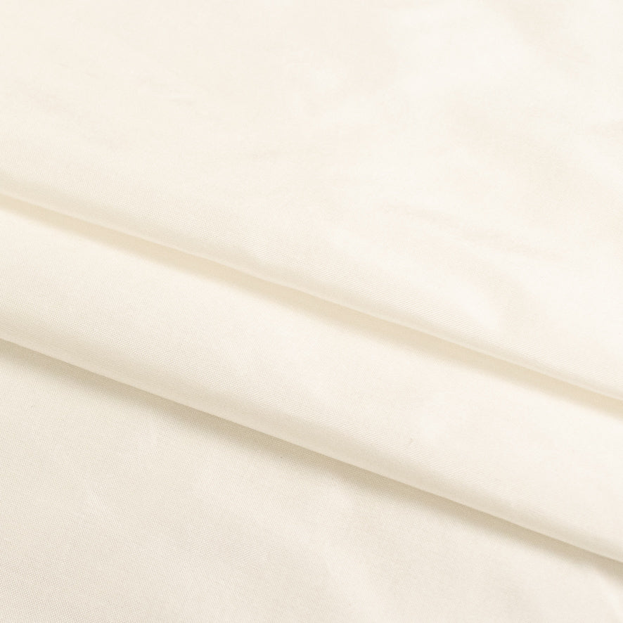 137CM Dupion Raw Silk Taffeta - Off White