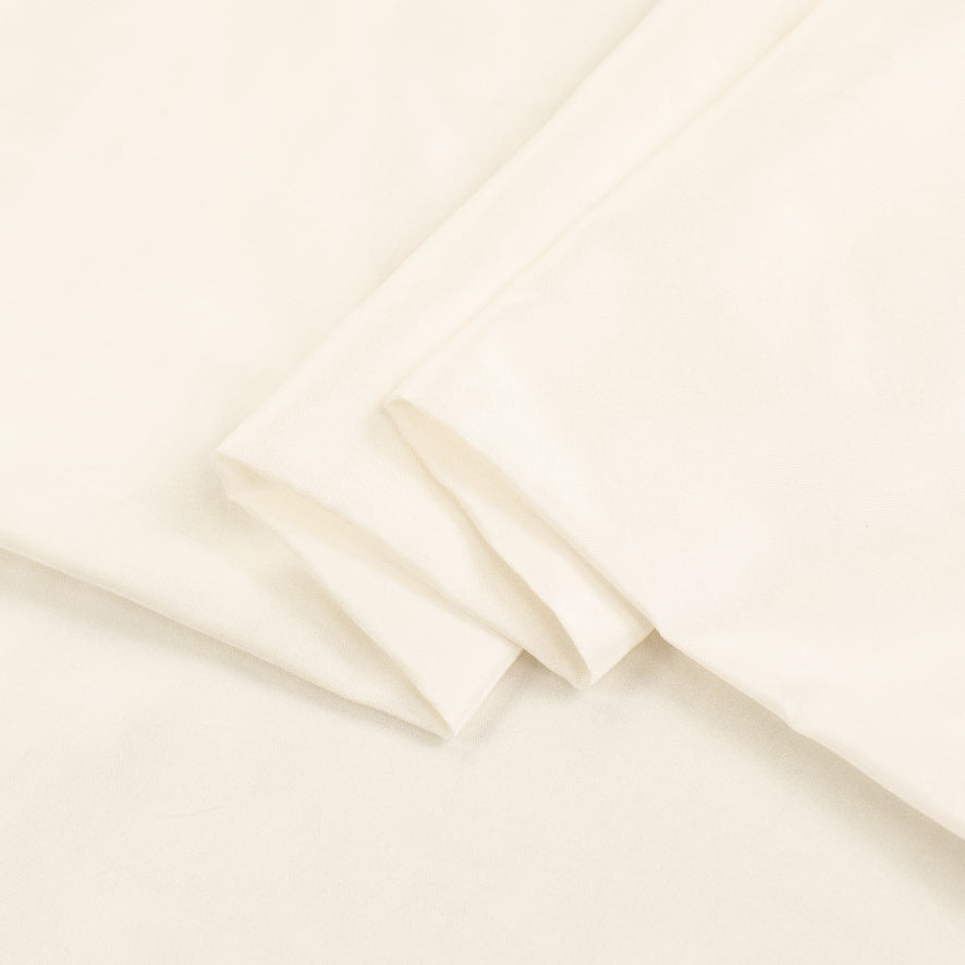 137CM Dupion Raw Silk Taffeta - Off White