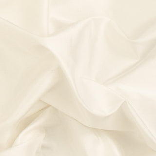 137CM Dupion Raw Silk Taffeta - Off White