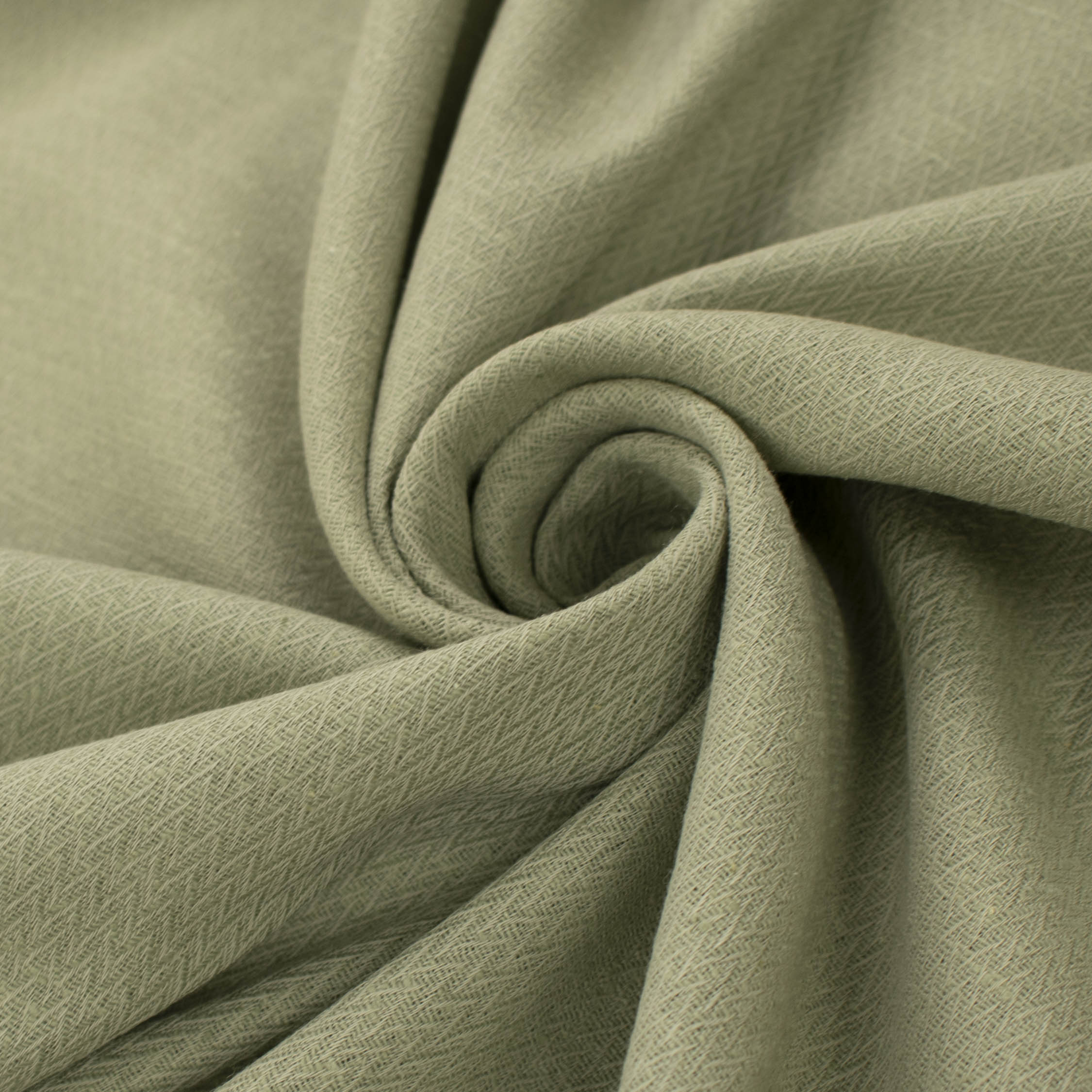 Premium Japanese Silk Wool Blended Summer Suiting - Light Olive Green