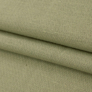 Premium Japanese Silk Wool Blended Summer Suiting - Light Olive Green
