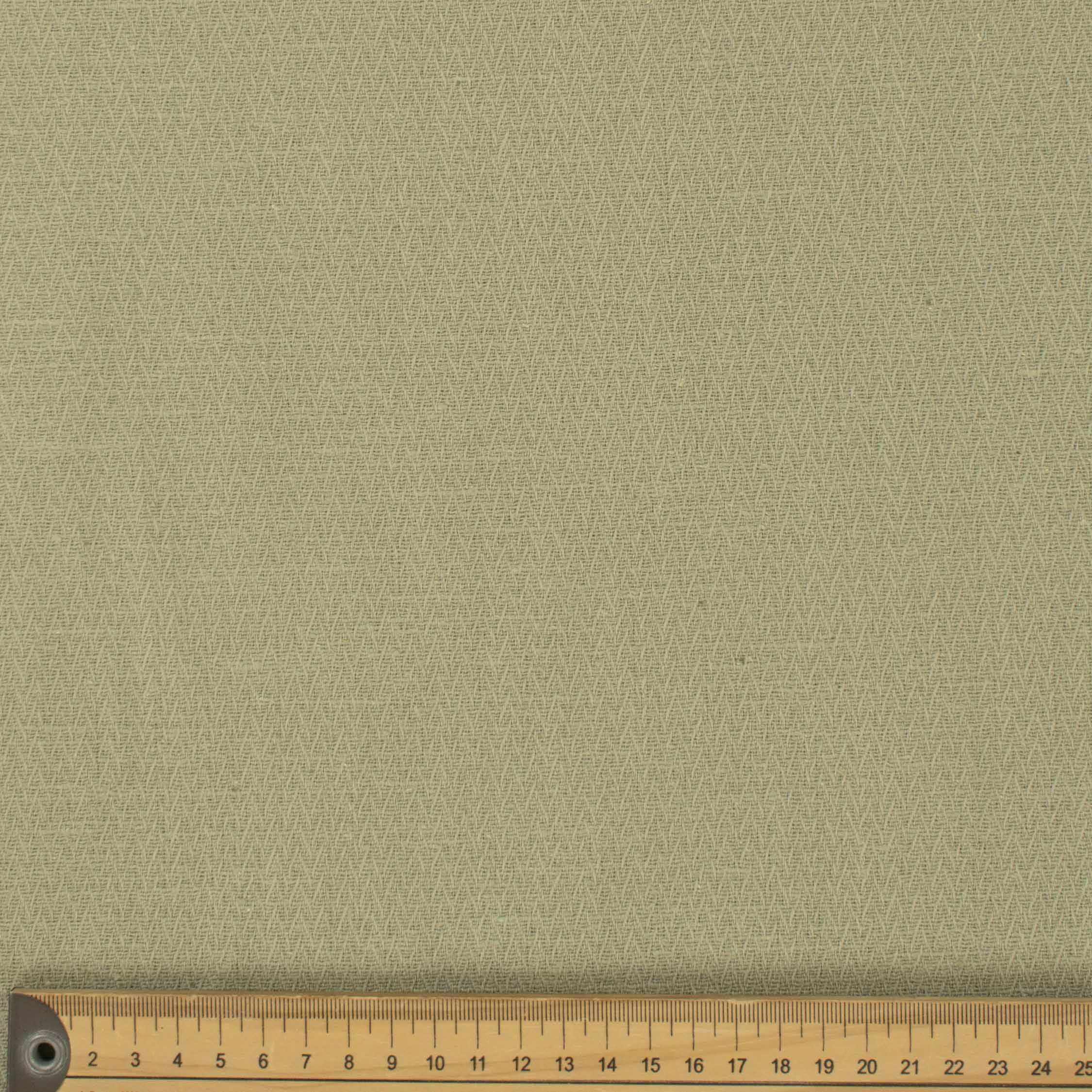 Premium Japanese Silk Wool Blended Summer Suiting - Light Olive Green