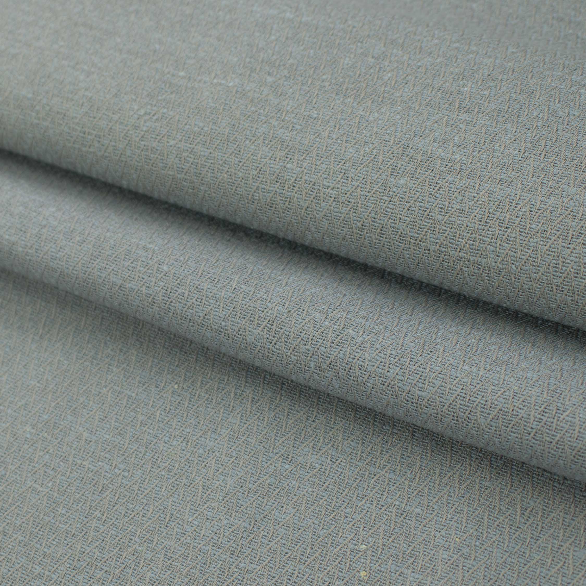 Premium Japanese Silk Wool Blended Summer Suiting - Dusty Blue