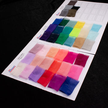 150cm Chiffon Sample Book