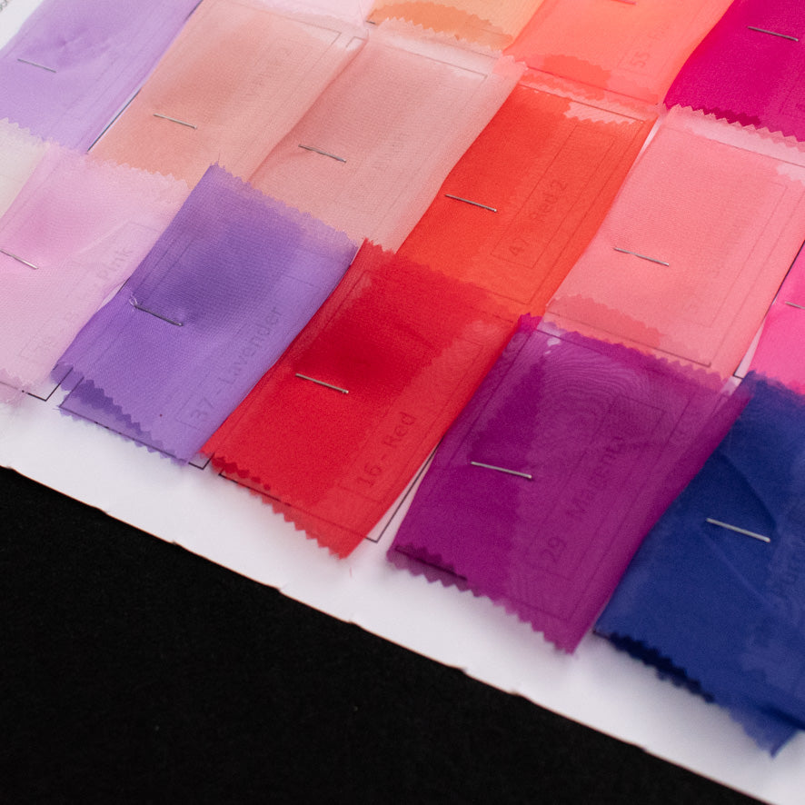 150cm Chiffon Sample Book