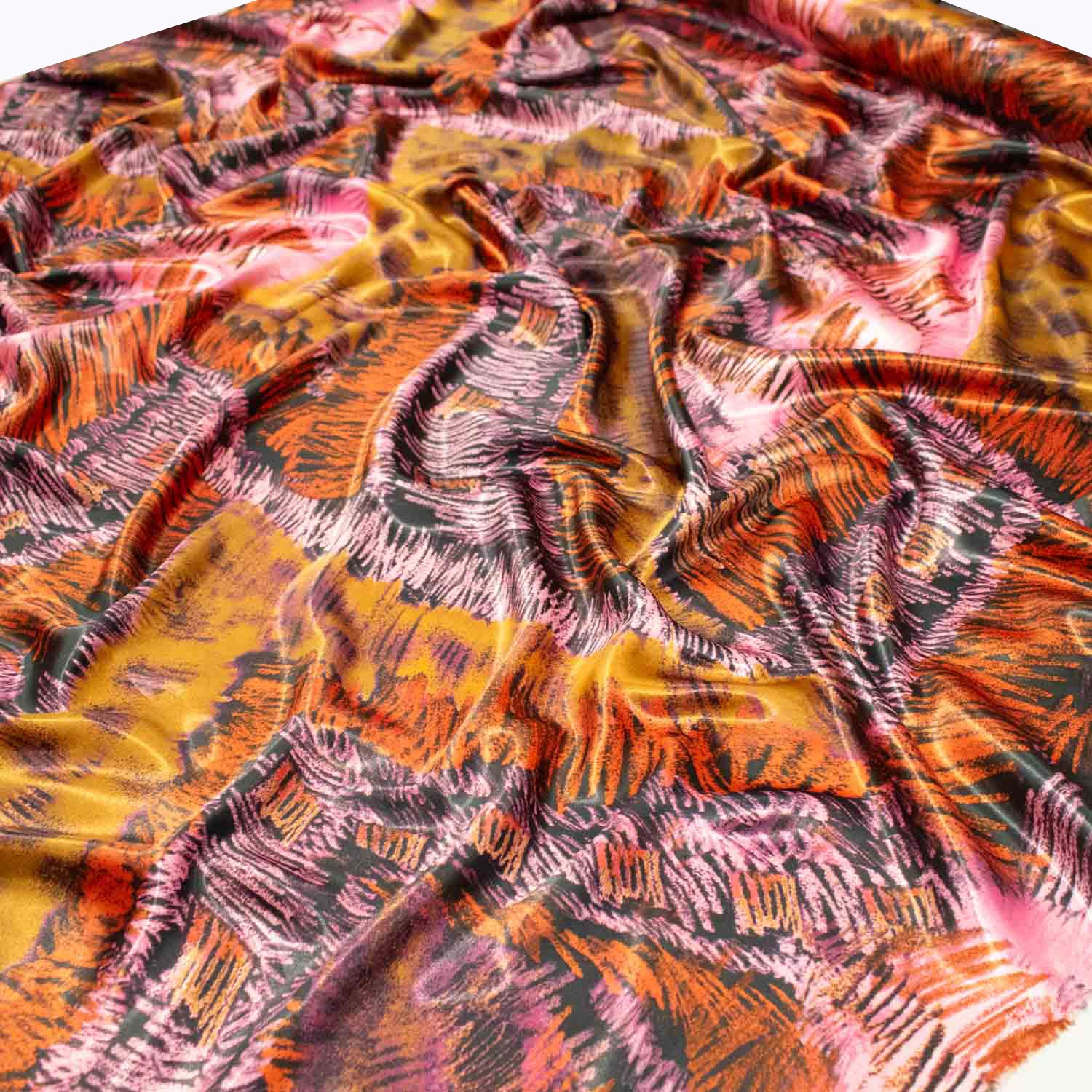 Silky Satin Digital Prints