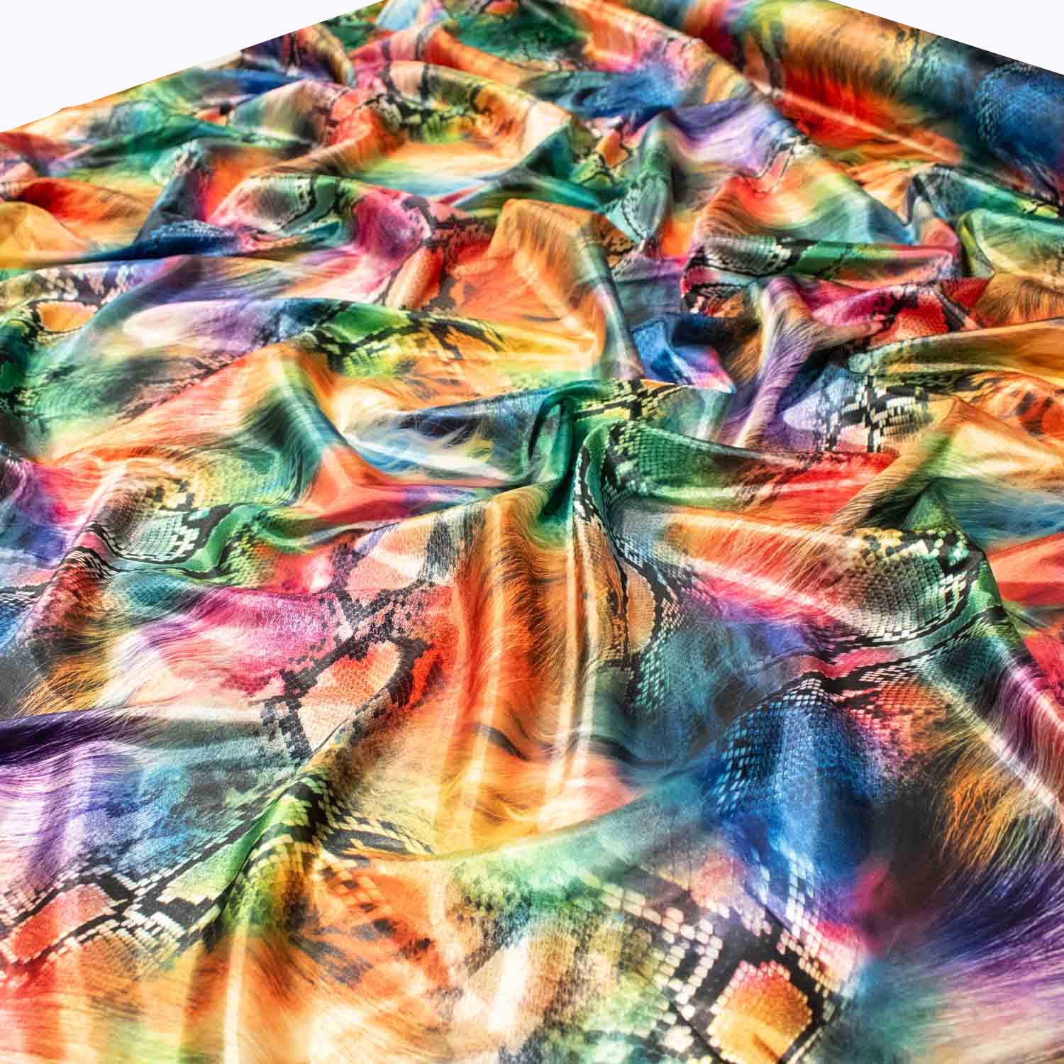 Silky Satin Digital Prints