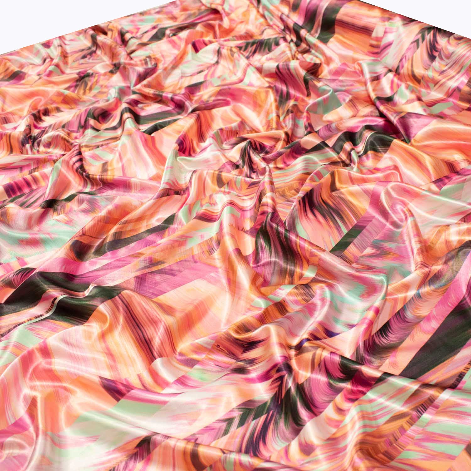 Silky Satin Digital Prints