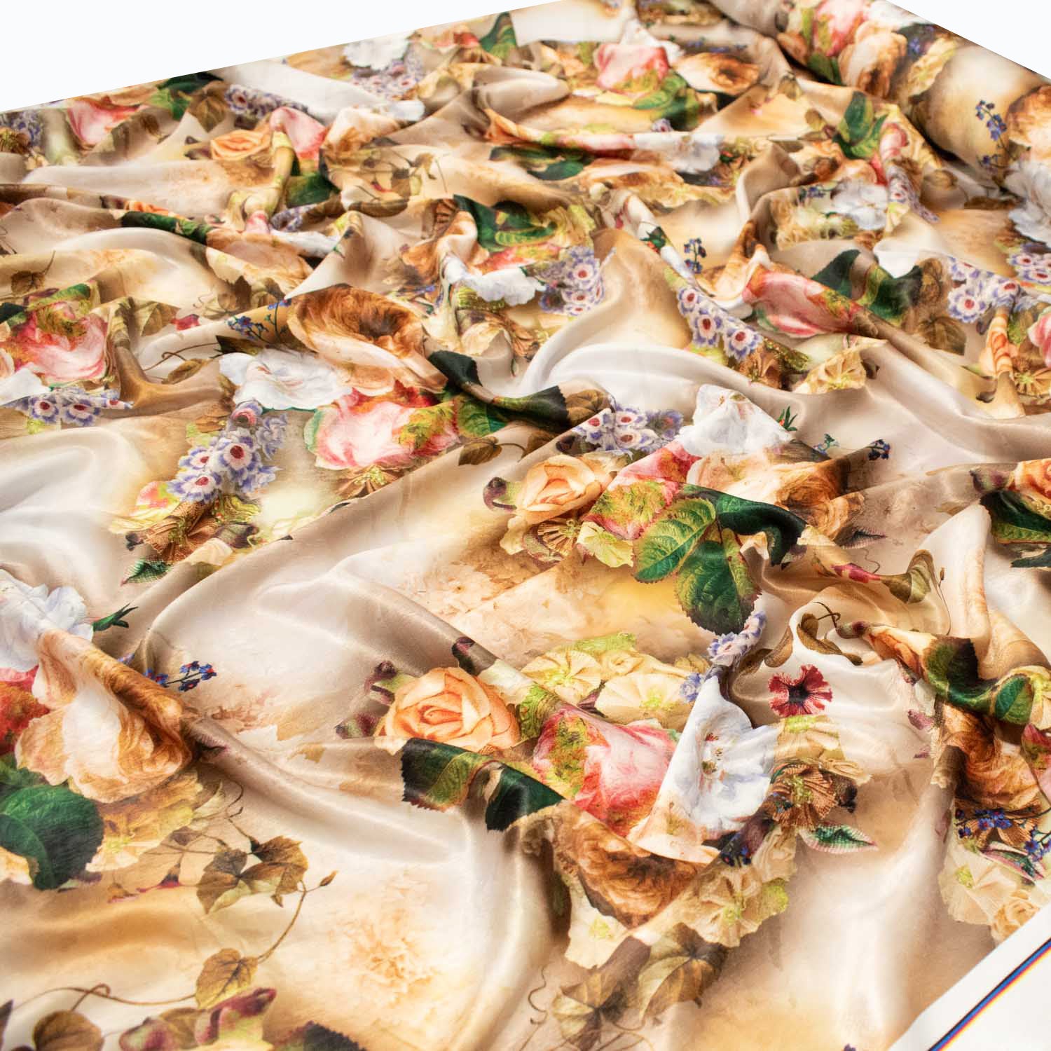 Silky Satin Sand Wash Digital Prints